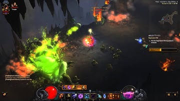 Diablo 3 RoS Firebird Wizard T6 Rift Clear