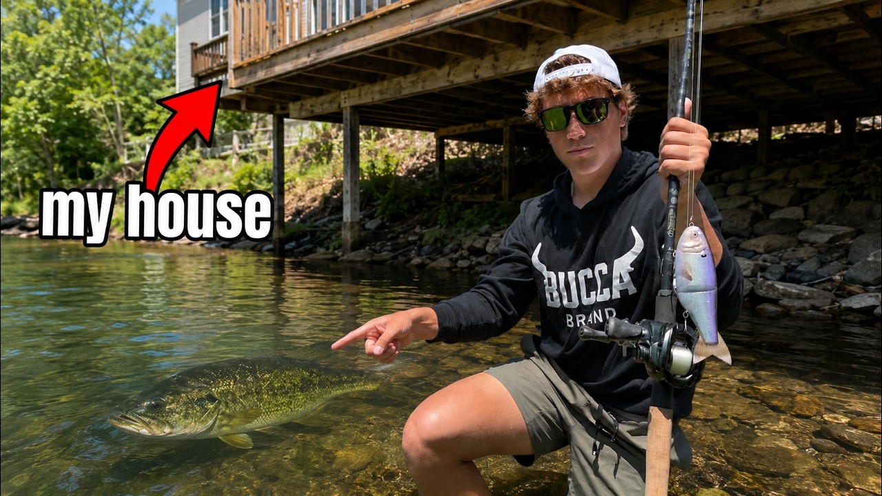 I Hunted a Monster Fish Behind my House