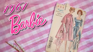 Sewing a Vintage 1960s Pattern (and making it Plus size) || Vogue 4224 || Barbiecore