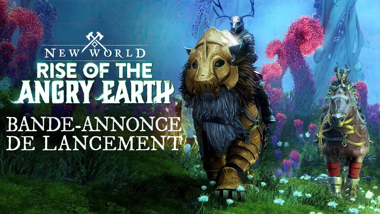 La toute première extension de New World, Le réveil de la Terre enragée, est maintenant disponible