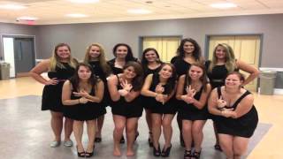 Kappa Beta Gamma Phi Chapter Rush 2014