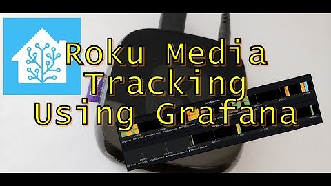 Display Roku app streaming times using Grafana, InfluxDB, and Home Assistant.