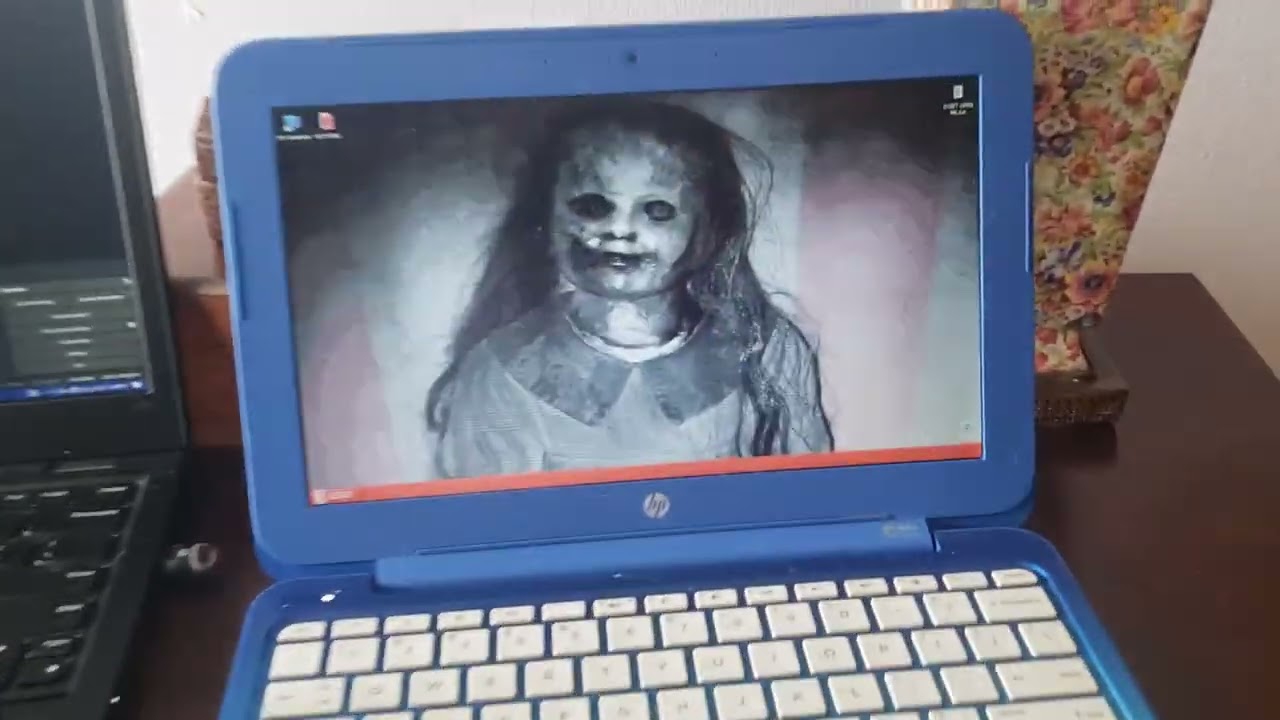 Speedrunning Windows xp horror edition peaceful