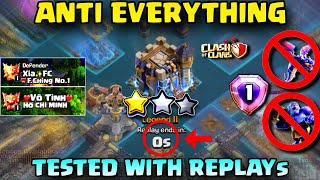 Best TH18 LEGEND BASE LINKS at +5400 Trophies in 2026 | Th18 war Bases | Clash of Clans Base Layouts screenshot 1