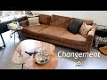 VLOG Changement salon, achats