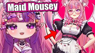 Maid Ironmouse is Here 🍥🧋