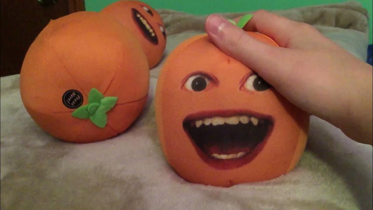 Nanco Annoying Orange plush toys - YouTube