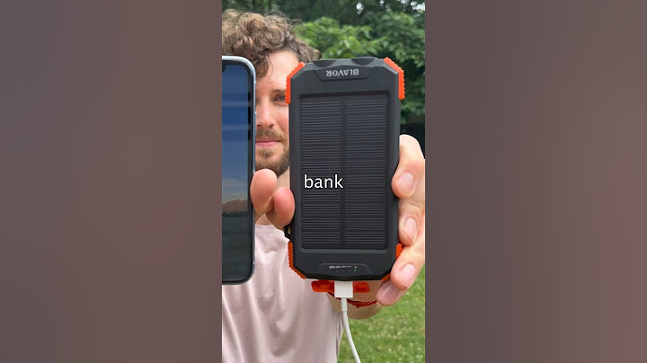 Solar Power Bank