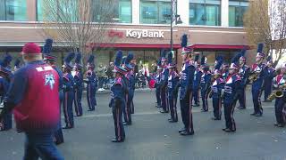 Kennedy Catholic High School Lancer Marching Band and Color Guard (Auburn's Annual Veterans Parade)