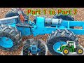 50% Amazing How to make 1/10 scale RC Tractor from Part 1 to Part 7 New idea