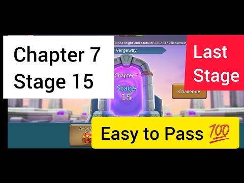 Vergeway Chapter 7 Stage 15 Last stage | Lords Mobile
