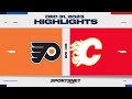 NHL Highlights | Flyers vs. Flames - December 31, 2023