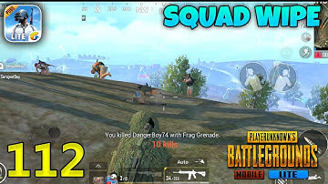 Can He Protect His Teammates ? | PUBG Mobile Lite Solo Squad Gameplay