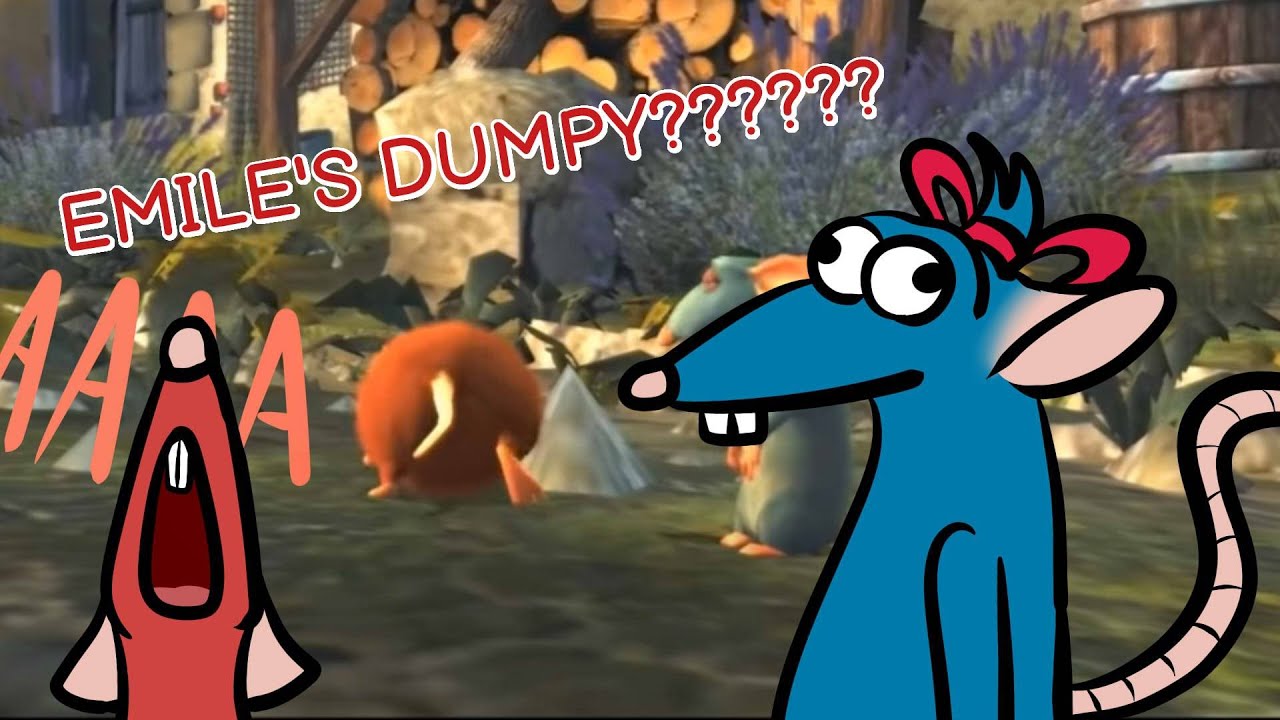 Scary Rattituli Ratatouille on the PS2 is scary - YouTube