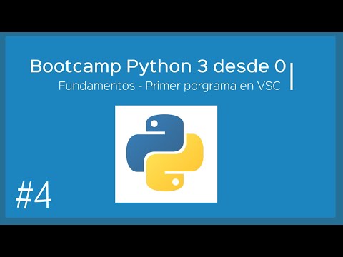 Bootcamp Python 3 - Fundamentos - Primer programa en Python