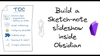 Celebrity Build a sketch-note slideshow with Obsidian, Excalidraw and QuickAdd Profile