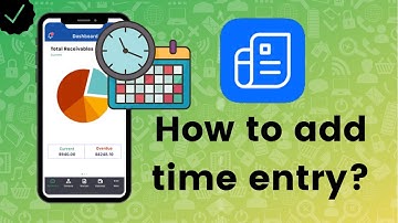 How to add time entry to projects on Zoho Invoice?