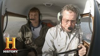 The Return of Shelby the Swamp Man: Searching for Treasure By Air (S1, E4) | History