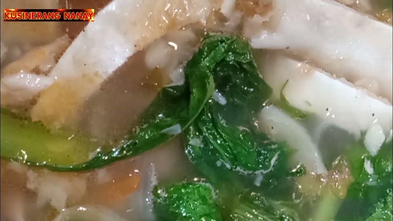 Sinabawang Pink Salmon Belly Recipe YouTube