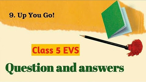 Question and answers of Ch.9 Up you go