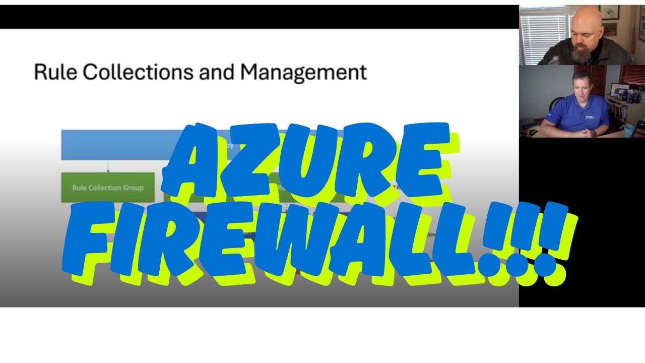 The Cloud Chronicles Volume 10--Azure Firewall - YouTube