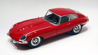 Building and upgrading the 1:24 Heller 1961 Jaguar E-type