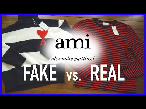 REAL vs. FAKE AMI Alexandre Mattiussi | Legit check, unboxing & fit review