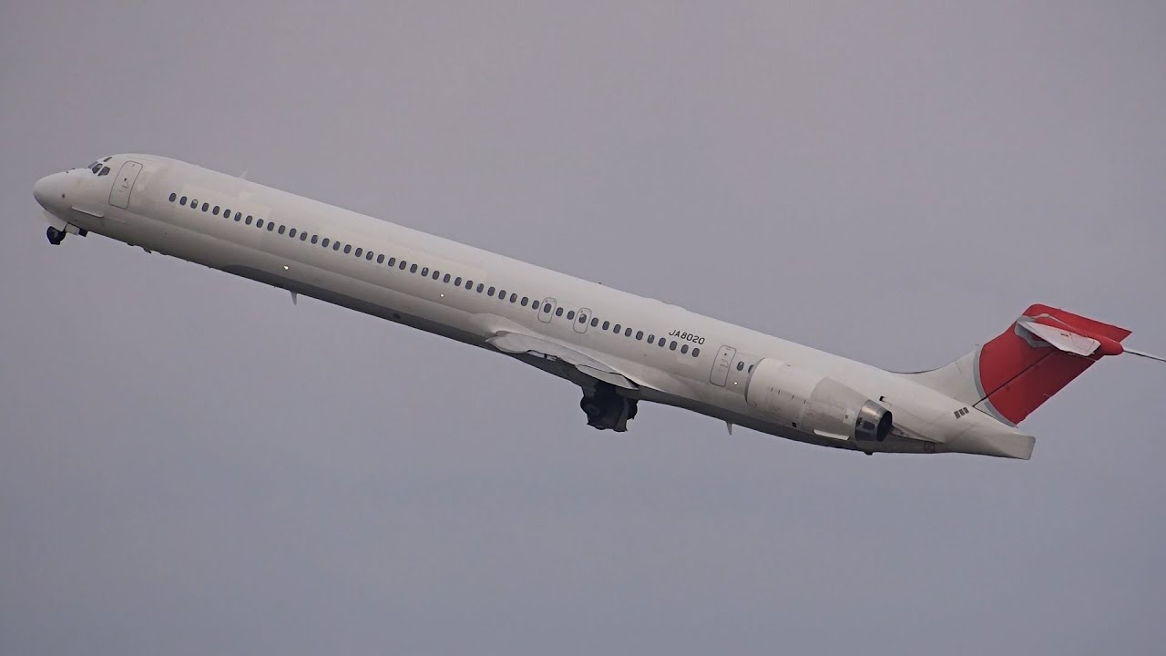 航空機・ヘリコプター JAS MCDONNELL DOUGLAS MD-90 Jet-x JAL McDonnell Douglas MD-90 JA8020 【HND/RJTT】 - YouTube