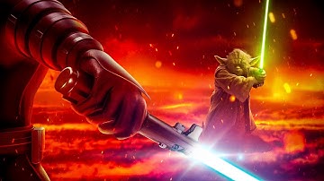 What if Yoda Fought Anakin on Mustafar?
