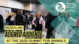 Connect with the largest animal welfare delegation in Canada!
Humane Canadas Summit for Animals is the largest and best-attended conference for the animal welfare sector in Canada.
We invite companies and organizations in the animal welfare industry to exhibit at our annual conference in Montreal from April 27 to 29, 2025.
Discover our partnership opportunities at: https://reg.eventmobi.com/summitforanimals/pages/partners
For more information or to express interest in partnering with us, dont hesitate to contact our events team at events@humanecanada.ca. Connect with the largest animal welfare delegation in Canada!