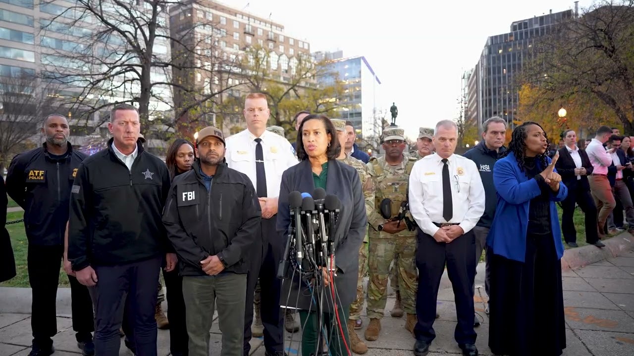 Executive Assistant Chief Carroll and officials provide details on shooting of 2 National Guardsmen
