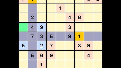 How to Solve Washington Times Sudoku Difficult August 16, 2020