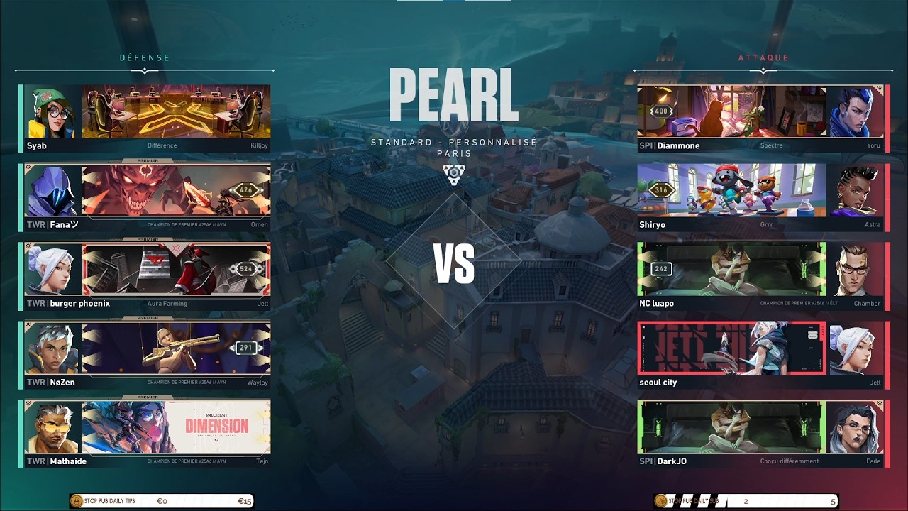 Demi-Finale – Spiritus Ignis VS Trautware | MAP 2 Pearl | Division Vieux Briscards