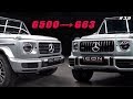 Как ИЗМЕНИТЬ из G500 в G63! Или просто ДЕТЕЙЛИНГ! С вертолета ГЕЛИК AMG 63 мы не скидываем!