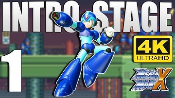 Mega Man X - Full Intro and First Stage - (Legacy Collection)