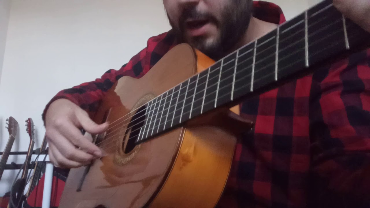 Guitarra Avanzado 58  El lago TRIANA en La menor y en Re menor