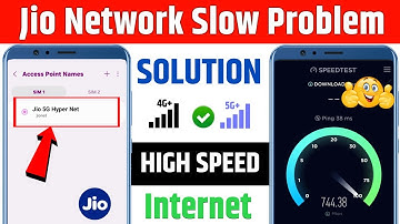 Jio Internet New APN Setting 2025 🔥 Fix Jio Network Problem 💯 Increase Jio 4G Speed