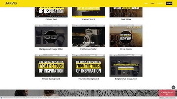 Jarvis - Onepage Parallax Drupal Theme