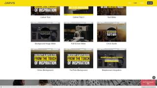 Jarvis - Onepage Parallax Drupal Theme
