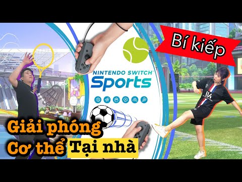 Video NINTENDO SWITCH SPORT - Chơi game tập thể dục ngay tại... - youtube