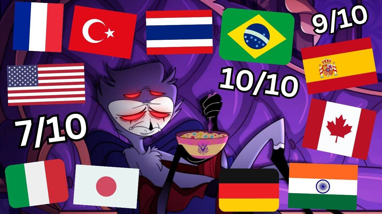 That's a Mood Gabriella... in ALL official Amazon Prime Language Dubs | Helluva Boss w/rating