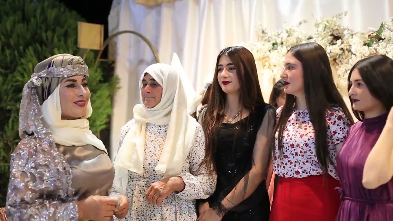 افراح كوباني في صالة بلند العريس احمد والعروس جيهان part4