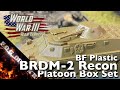 Review | BF BRDM-2 Recon Platton (Plastic) 1/100 (15mm) | WWIII Team Yankee