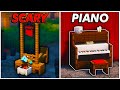 ► 20+ Scary Build Hacks | Minecraft Build Ideas 🧟‍♂️