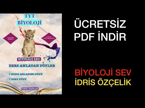 Ücretsiz TYT Biyoloji PDF