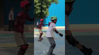 Skating classes at samarthya's school camp @SamarthyaChronicles ✨🧿 #skating