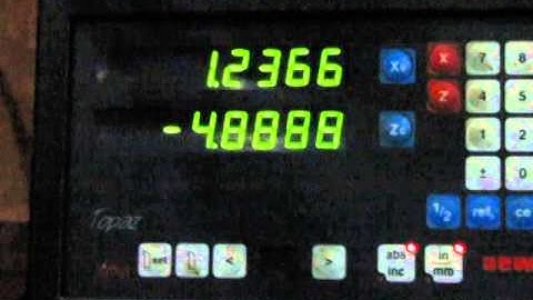 Lot #0102: Clausing-Colchester 15" Lathe with Newall Digital Readout Video Four