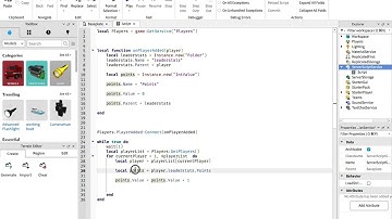 HOW TO ADD POINTS SP WALKTHROUGH PART 7 2023 ROBLOX STUDIO LUA SCRIPTING TUTORIAL [WORKING]