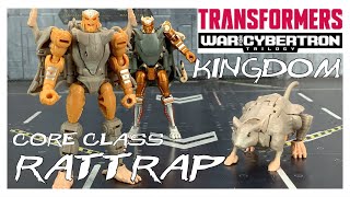 Transformers WFC Kingdom Core Class RATTRAP Review screenshot 1