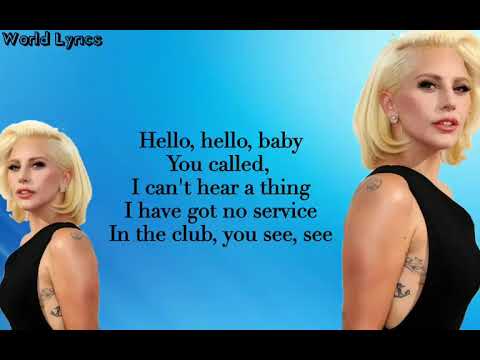 Lady Gaga Telephone Ft Beyonce Lyrics